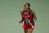 Coco Gauff at the 2024 Dubai Tennis Championships - Getty Images